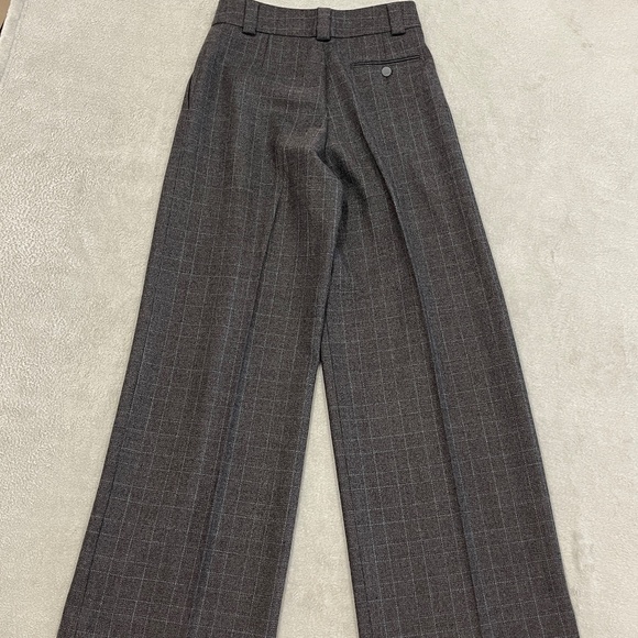 Gray Wide-Leg Women's Pants - Picture 5 of 13